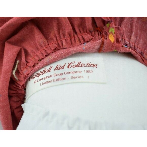 Russ Berrie Campbell Kid Collection Series 1 Campbell Soup Girl Plush Doll - Picture 4 of 4